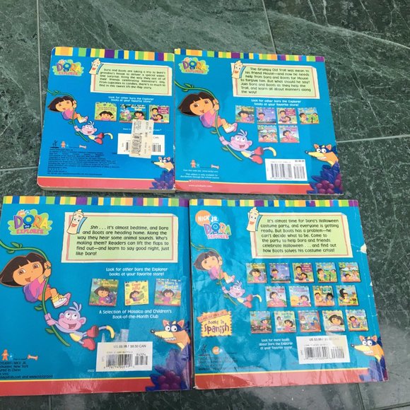Dora the Explorer books bundle of 4 children’s books - Picture 2 of 6